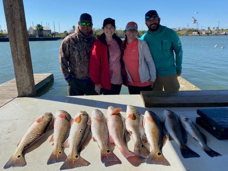 Redfish, Speckled Trout / Spotted Seatrout fishing in Rockport, Texas