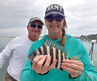 Sheepshead Fishing in St. Augustine, Florida