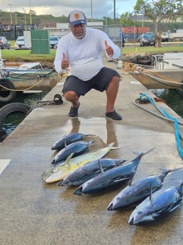 Fishing in Kapaʻa, Hawaii