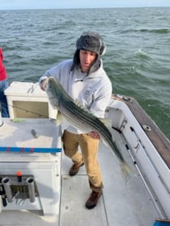 Fishing in Keyport, New Jersey