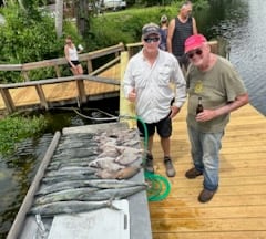 Fishing in Yankeetown, Florida