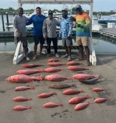 Fishing in Freeport, Texas