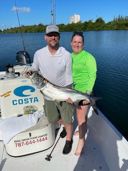 Tarpon Fishing in San Juan, Puerto Rico