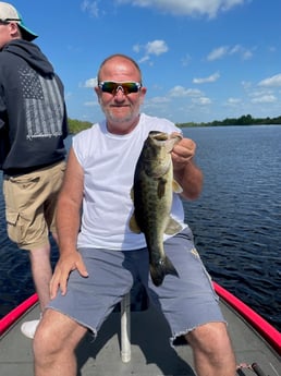 Largemouth Bass Fishing in Lake Okeechobee, Florida
