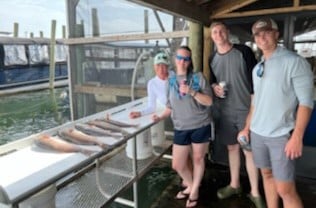 Redfish fishing in Crystal River, Florida