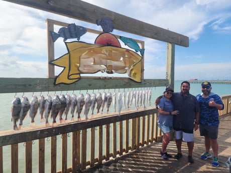 Fishing in Port Isabel, Texas