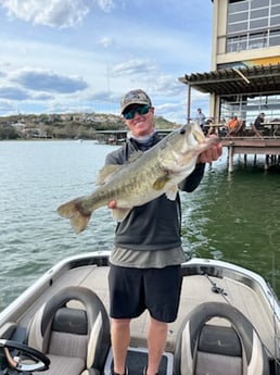 Largemouth Bass fishing in Buda, Texas