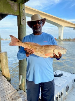 Redfish Fishing in Surfside Beach, Texas