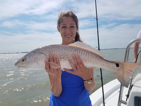 Redfish fishing in San Leon, Texas