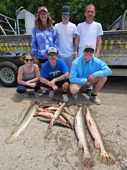 Alligator Gar Fishing in Livingston, Texas