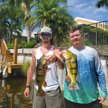 Peacock Bass fishing in Delray Beach, Florida