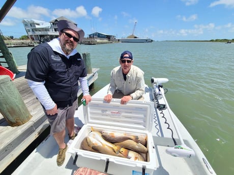 Redfish Fishing in Port O'Connor, Texas