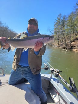 Rainbow Trout Fishing in Manistee, Michigan