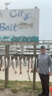 Fishing in Galveston, Texas