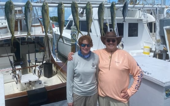 Mahi Mahi / Dorado, Warsaw Grouper fishing in Islamorada, Florida