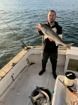 Fishing in Keyport, New Jersey
