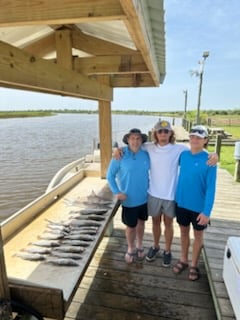 Fishing in West Columbia, Texas