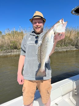 Speckled Trout / Spotted Seatrout fishing in Port Arthur, Jefferson County
