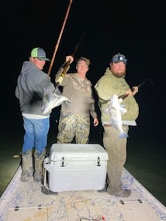 Black Drum Fishing in Freeport, Texas