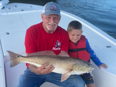 Redfish fishing in Jacksonville Beach, Florida