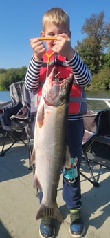 Coho Salmon Fishing in Montesano, Washington