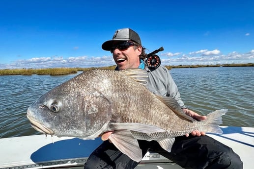 Black Drum Fishing in New Orleans, Louisiana