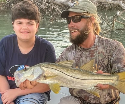 Snook fishing in Cudjoe Key, Florida