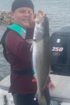 Speckled Trout / Spotted Seatrout fishing in Port O'Connor, Texas