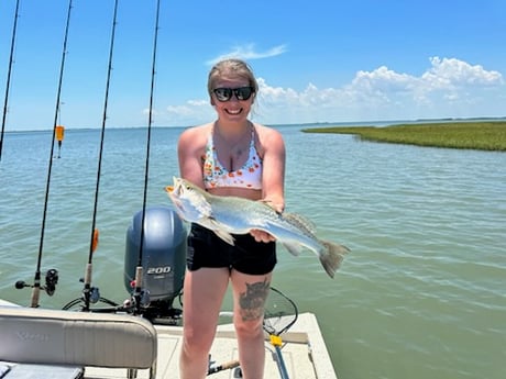 Speckled Trout Fishing in Freeport, Texas