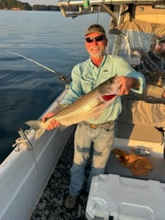 Striped Bass Fishing in Cumming, Georgia