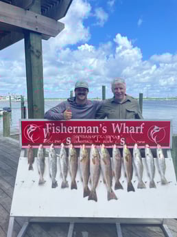 Mangrove Snapper, Redfish, Speckled Trout Fishing in Ingleside, Texas