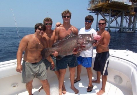 Fishing in Orange Beach, Alabama