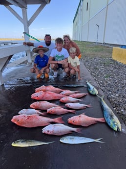 Fishing in Lake Jackson, Texas