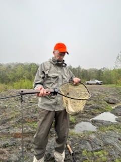 Fishing in Broken Bow, Oklahoma