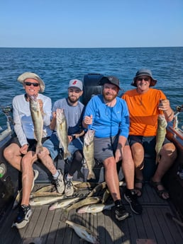 Fishing in Sheffield Lake, Ohio