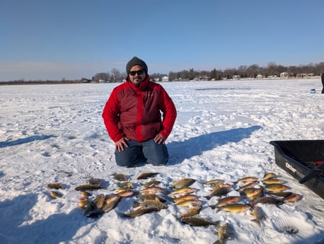 Fishing in Wonder Lake, Illinois