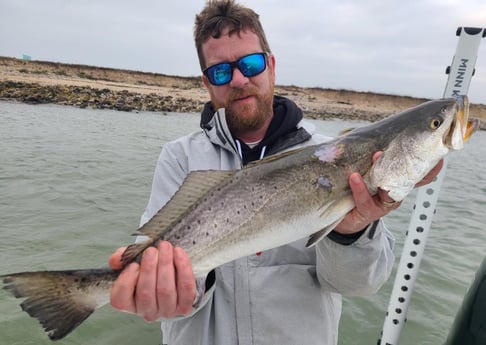 Speckled Trout Fishing in Port O&#039;Connor, Texas