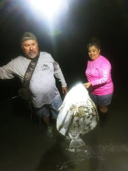 Flounder Fishing in Rio Hondo, Texas