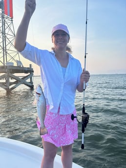 Speckled Trout Fishing in League City, Texas