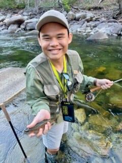 Fishing in Hume, California