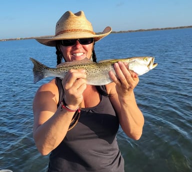 Speckled Trout / Spotted Seatrout fishing in Rockport, Texas