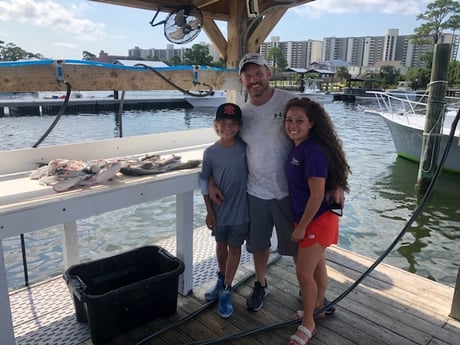 Blue Catfish Fishing in Orange Beach, Alabama