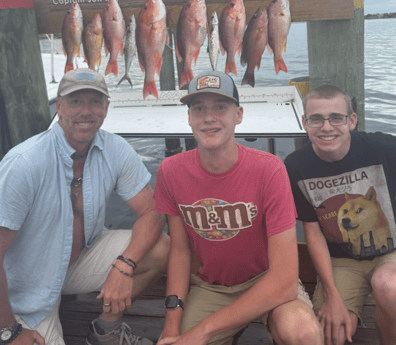 Lane Snapper, Mangrove Snapper, Red Snapper, Spanish Mackerel Fishing in