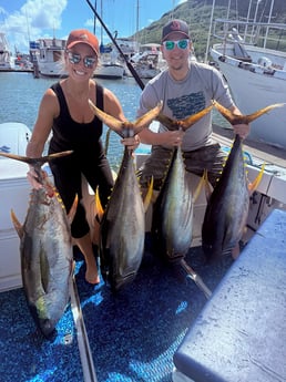 Fishing in Kapaʻa, Hawaii
