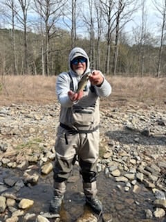 Fishing in Broken Bow, Oklahoma