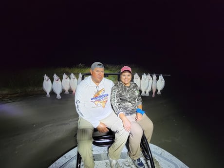 Flounder Fishing in Rio Hondo, Texas