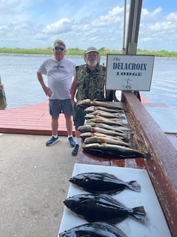 Fishing in Delacroix, Louisiana