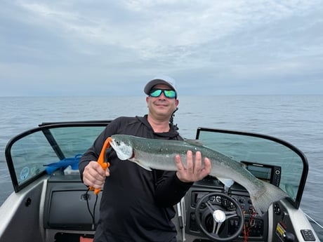 Fishing in Port Clinton, Ohio