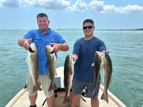 Fishing in Port Isabel, Texas
