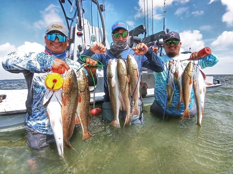 Redfish fishing in Rio Hondo, Texas